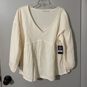 Lucky Brand Peasant Top!